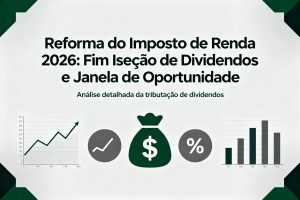 Reforma do Imposto de Renda 2026: Fim da Isenção de Dividendos e Janela de Oportunidade