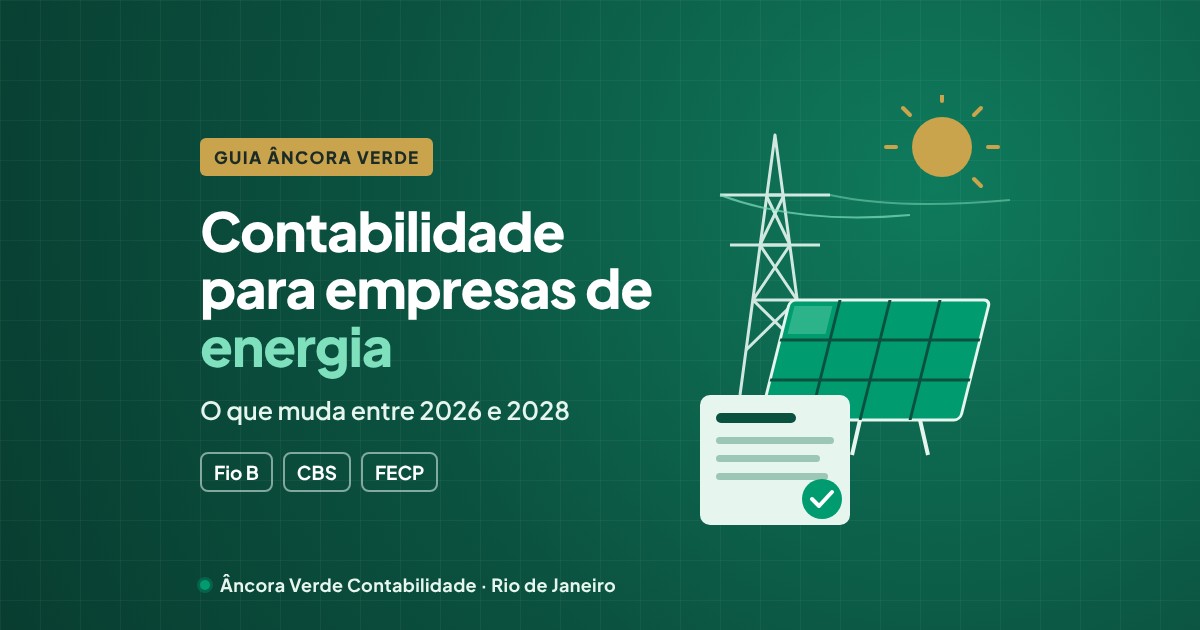 Terceirização contábil e fiscal para empresas do setor de energia no Rio de Janeiro